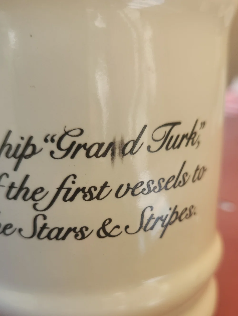 Vintage Old Spice Shaving Mug Grand Turk D Handle
